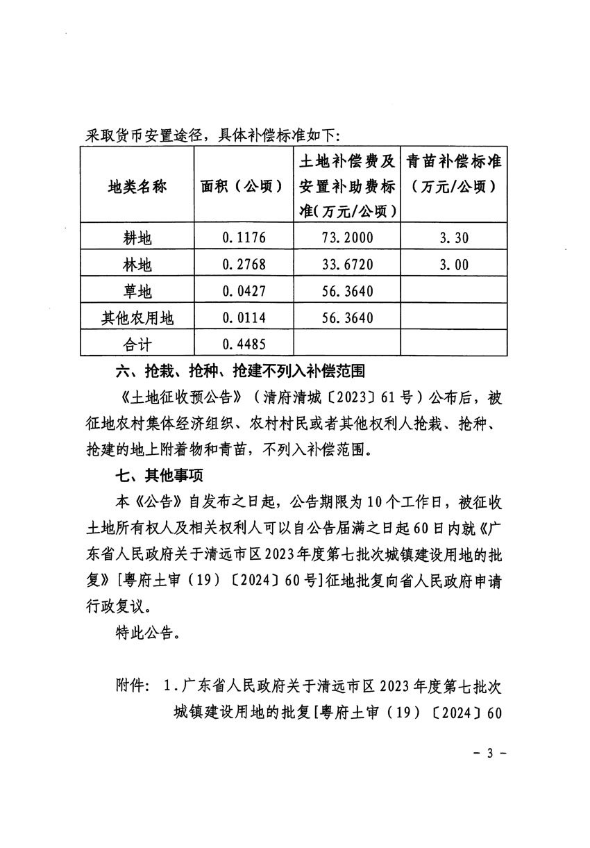 清遠(yuǎn)市區(qū)2023年度第七批次城鎮(zhèn)建設(shè)用地征收土地公告（清府清城[2024]36號(hào)）_頁面_3.jpg